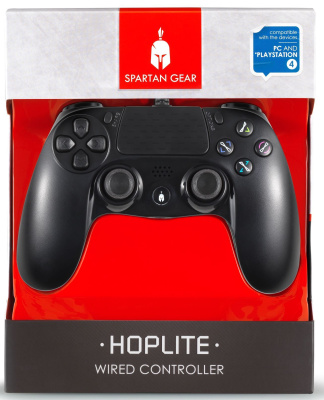 Spartan Gear - Hoplite Playstation 4 Kontroller - Fekete