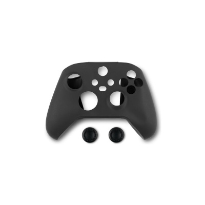 Spartan Gear - Xbox Series X|S Kontroller Szilikon Védőborítás + Thumb Grips (Xbox) - Fekete