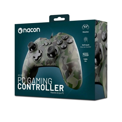 Nacon GC-100 Vezetékes Kontroller PC - Forest Camo