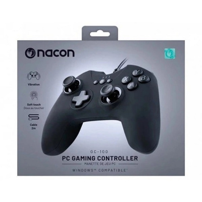 Nacon GC-100 Vezetékes Kontroller PC - Fekete