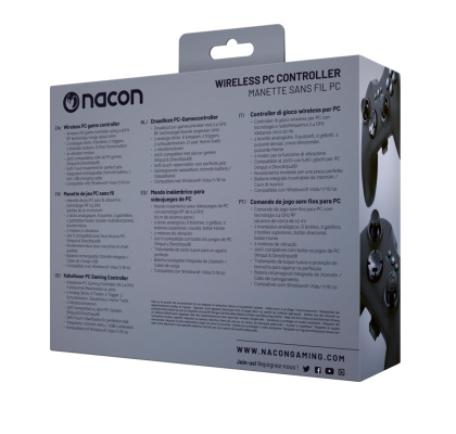 Nacon GC-200WL Vezeték Nélküli Kontroller PC - Fekete