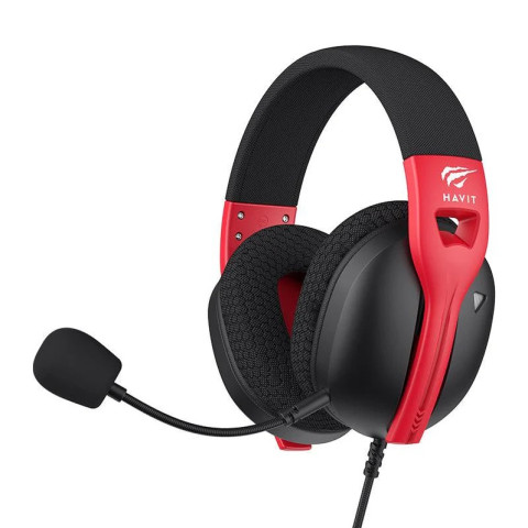 Havit Fuxi-H5d Gamer Fejhallgató - Fekete-Piros