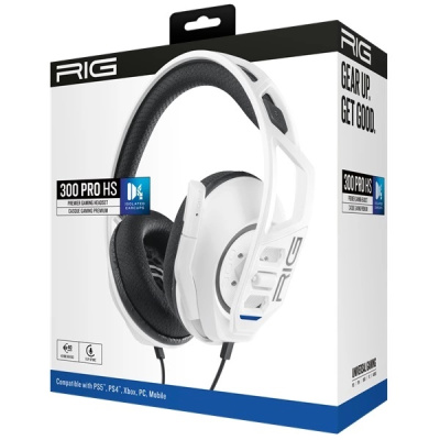 Nacon RIG 300 PRO Gamer Headset PS5 - Fehér