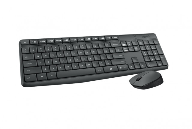 Logitech MK235 Wireless Billentyűzet HU + Optikai egér