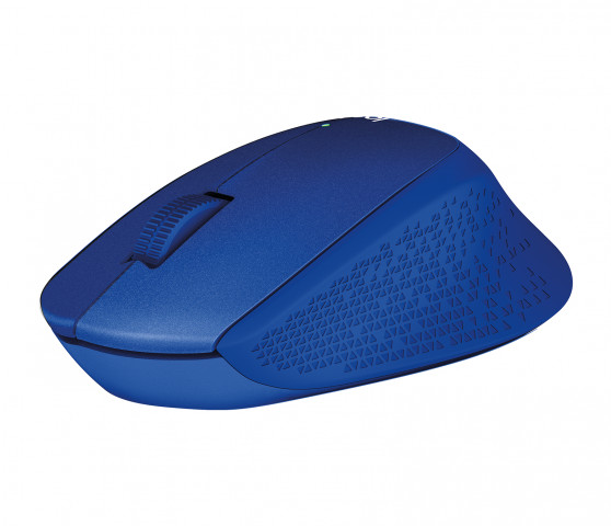 Logitech M330 Silent Plus vezeték nélküli egér - Kék