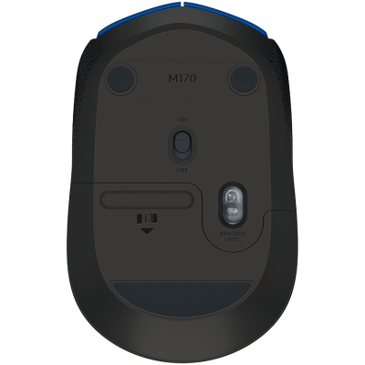 Logitech M171 vezeték nélküli egér - kék