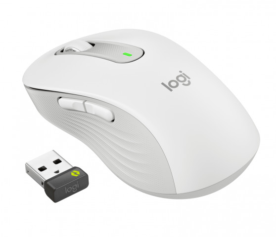Logitech Signature M650 L Business vezeték nélküli egér - piszkosfehér