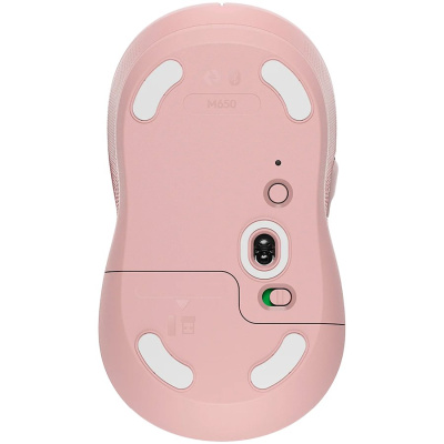 Logitech Signature M650 L vezeték nélküli egér - rózsaszín