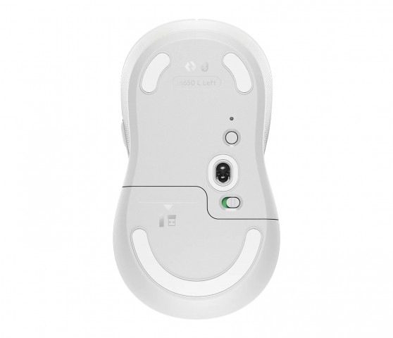 Logitech Signature M650 L balkezes vezeték nélküli egér - piszkosfehér