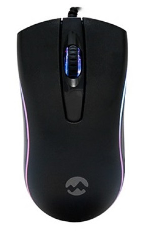Everest SM-M9 Black vezetékes optikai egér