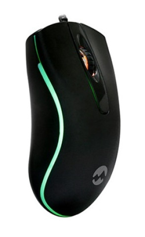 Everest SM-M9 Black vezetékes optikai egér