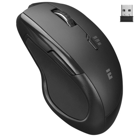 Everest SM-32BT Black vezeték nélküli Bluetooth optikai egér