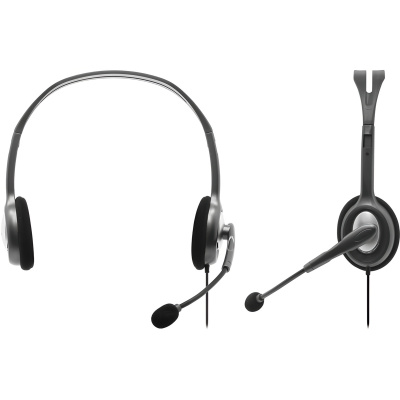 Logitech H110 Mikrofonos headset - fekete