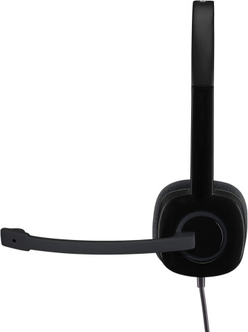 Logitech H151 Mikrofonos headset - fekete
