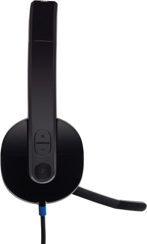 Logitech H540 Mikrofonos USB headset - fekete