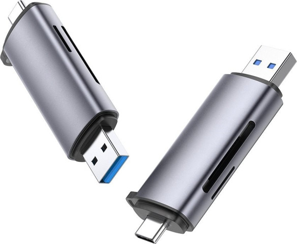 Ugreen USB + USB-C adapter, SD + microSD kártyaolvasó