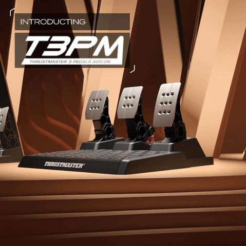 THRUSTMASTER T3PM 3 Pedals Add-on PS4/PS5/PC - 1 év garancia