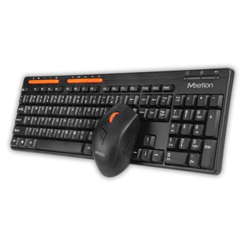Meetion wireless billentyűzet +egér kombináció MT-4100 USB (HU)
