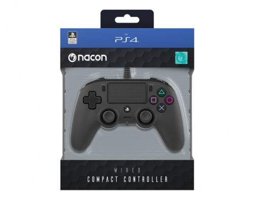 Nacon Vezetékes Kontroller PS4 - Fekete