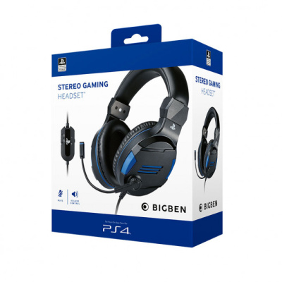 Nacon Gamer Headset V3 PS4 - Fekete
