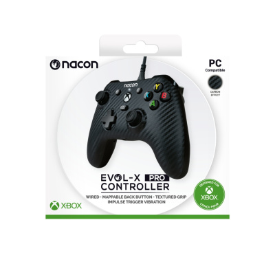 Nacon Evol-X Pro Vezetékes Kontroller XBOX - Carbon