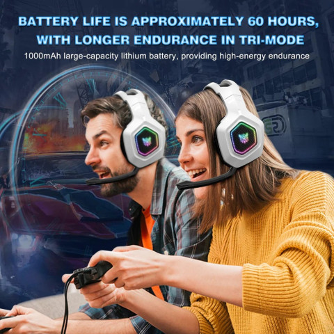 Onikuma B100 Tri-Mode Vezeték Nélküli Gamer Headset
