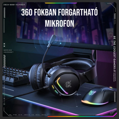 Onikuma X31 Gamer Fejhallgató