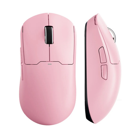 MCHOSE A5 ULTRA Vezeték Nélküli 26000 DPI-s Gamer Egér + 4K receiver csomag - Pink