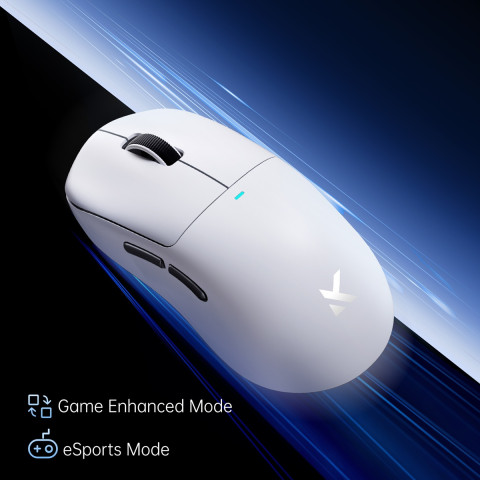 MCHOSE M7 PRO Tri-mode eSport Vezeték Nélküli Egér - Fehér