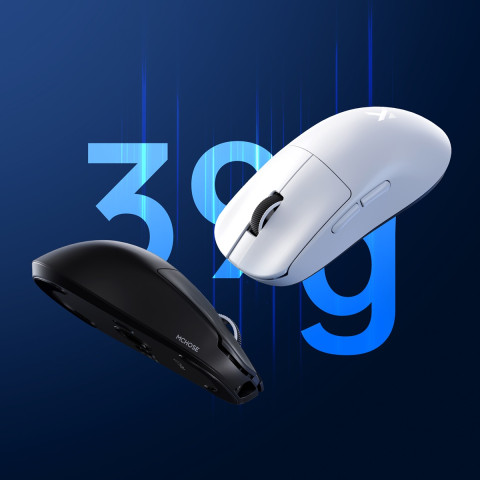 MCHOSE L7 PRO Vezeték Nélküli Gamer Egér - Fekete