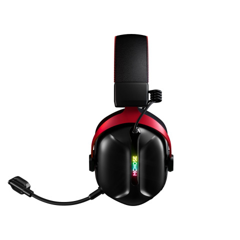 MCHOSE S9 Tri-Mode Vezeték Nélküli Gamer Headset - Fekete
