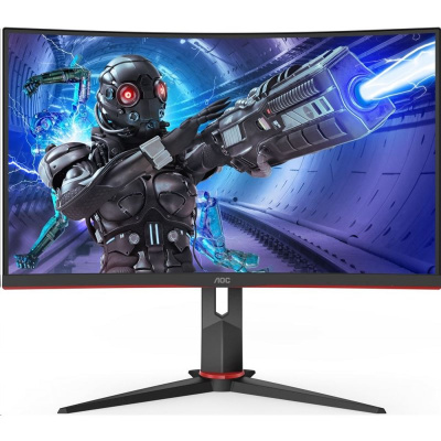 AOC C27G2ZE/BK Ívelt Gamer Monitor 240Hz - 27"