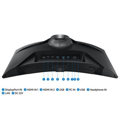SAMSUNG Odyssey G65B Ívelt Gamer Monitor 240Hz - 27"