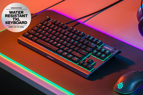 Steelseries Apex 3 TKL Gamer Billentyűzet - Angol kiosztás