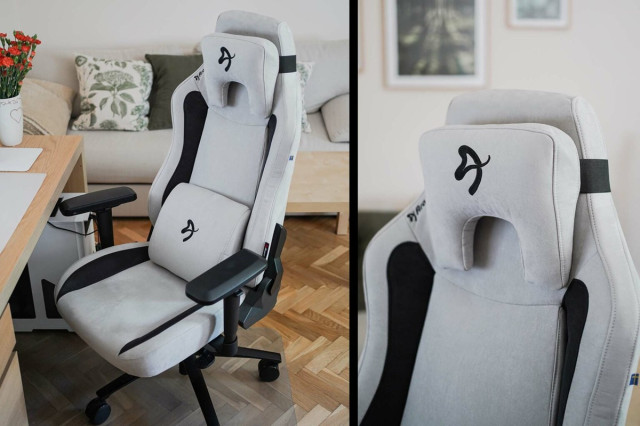 Arozzi Vernazza Supersoft Fabric Gamer Szék - Barna