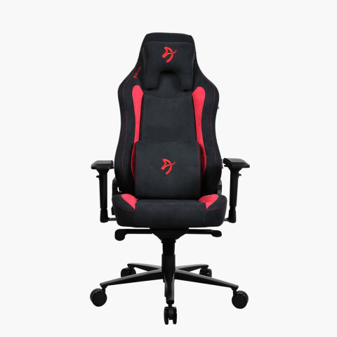Arozzi Vernazza Supersoft Fabric Gamer Szék - Fekete-Piros