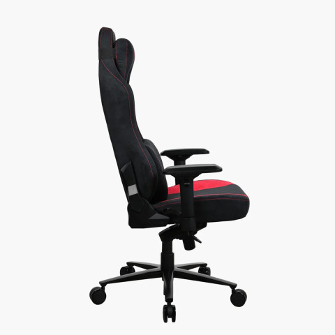 Arozzi Vernazza Supersoft Fabric Gamer Szék - Fekete-Piros