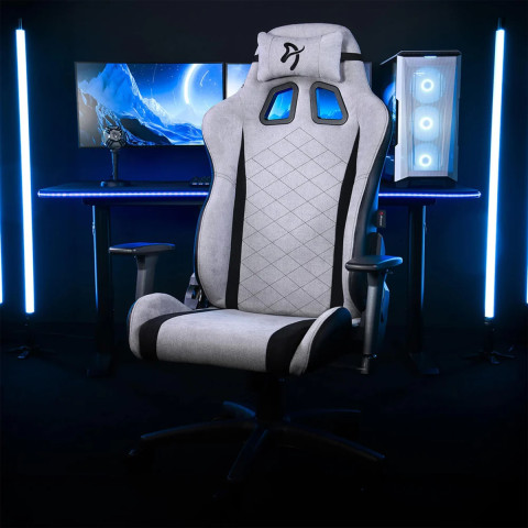 Arozzi Avanti Soft Fabric Gamer Szék - Szürke