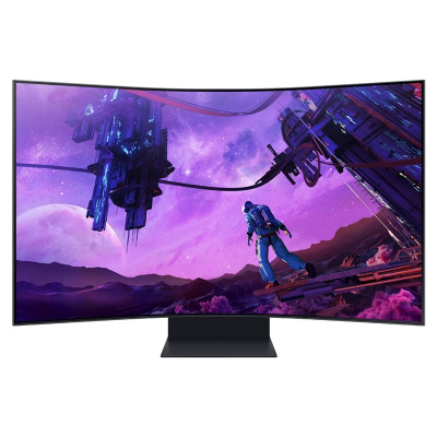 Samsung Odyssey Ark - S55CG970NU 4K Ívelt Gamer Monitor 165Hz - 55"