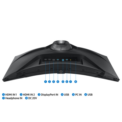Samsung Odyssey Neo G7 4K Ívelt Gamer Monitor 165Hz - 32"