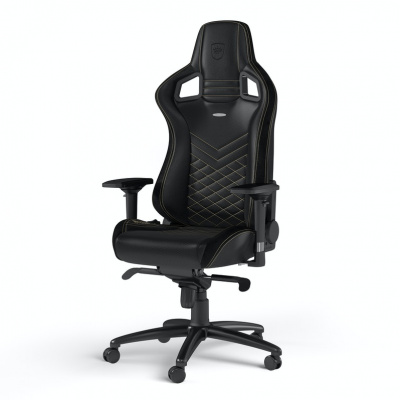 Noblechairs EPIC Black and Gold Gaming Szék