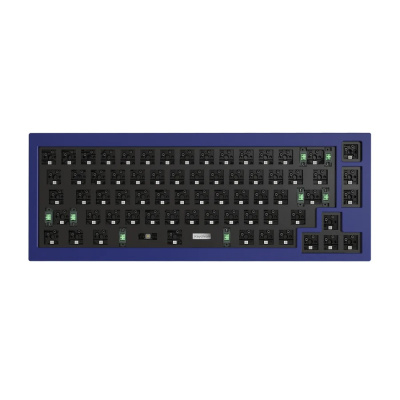 Keychron Q2 Barebone RGB Gamer Billentyűzet Alap Kék - ISO kiosztás!