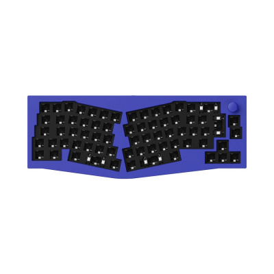 Keychron Q8 Barebone RGB Knob Gamer Billentyűzet Alap Kék - ISO Kiosztás!