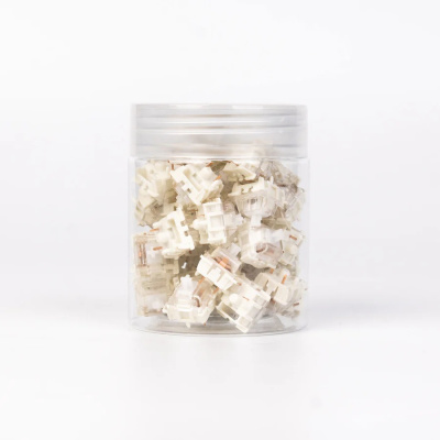 Keychron Gateron Silent Mechanikus Switch Set - White (110db)