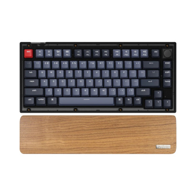 Keychron V1/Q9 Fa Csuklótámasz - Barna