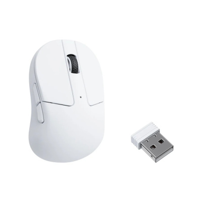 Keychron M4 Vezeték Nélküli Bluetooth Egér - Fehér