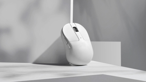 Keychron M4 Vezeték Nélküli Bluetooth Egér - Fehér