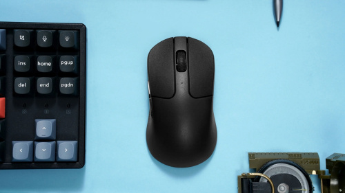 Keychron M3 Mini 4K Vezeték Nélküli Bluetooth Egér - Fekete