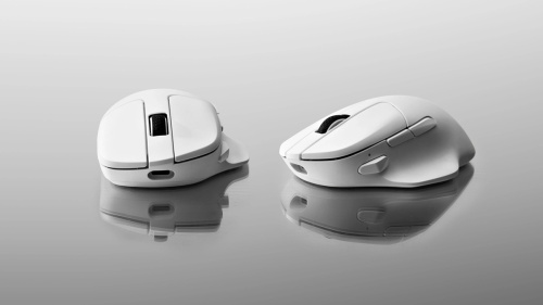 Keychron M7 Vezeték Nélküli Bluetooth Egér - Fehér