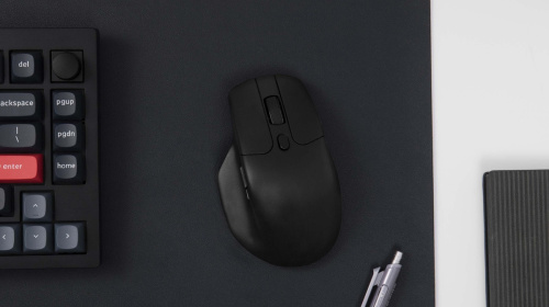 Keychron M6 4K Vezeték Nélküli Bluetooth Egér - Fekete